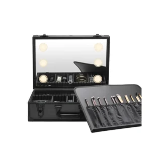 LED Makeup Vanity Case with Mirror, 16 Inch / 18 Inch Travel Organiser